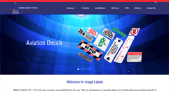 Desktop Screenshot of imagelabels.in